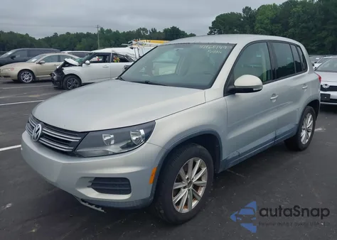 2014 Volkswagen Tiguan Se z USA, uszkodzony, nr VIN WVGAV3AXXEW560207
